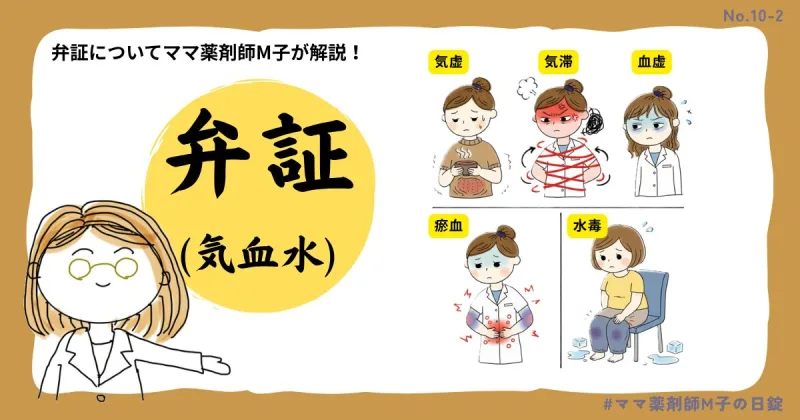 no10-2_Kanpo_sho__ママ薬剤師M子が漢方の弁証について解説_気血水について